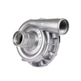 Water Pump - EWP115 - Electric - Remote Mount - 16 AN Female / 1-3/8 in Hose Barb to 16 AN Female / 1-3/8 in Hose Barb - 36.7 GPM - Aluminum - Silver Powder Coat - Universal - Each thumbnail 1