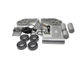 Car Dolly Caster - XO-Series - Heavy Duty - Low-Profile - Bearings / Hardware Included - Dirt Car Lift Car Dollies - Kit thumbnail 1