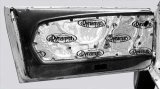 Sound Barrier - Xtreme - Door - Self Adhesive Backing - Aluminum / Rubber - Silver / Black - Ford Mustang 1967-68 - Kit thumbnail 1