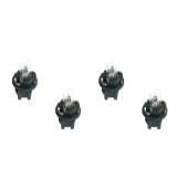 Bulb and Socket - Twist In Socket - Equus Instrument Gauges - Set of 4 thumbnail 1