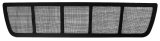 Nose Screen - Upper - 1/4 in Screen Spacing - Stainless - Black Powder Coat - Crown Vic Nose - Each thumbnail 1