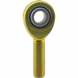 Rod End - JMT-Series - Spherical - 3/8-24 in Stud - 3/8-24 in Right Hand Male Thread - PTFE Lined - Steel - Chromate / Zinc Plated - Each thumbnail 1