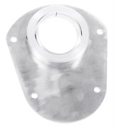 Steering Column Bracket - 2 in Diameter Tube - Swivel - Floor Mounting Plate - Aluminum - Natural - GM Fullsize Truck 1967-72 - Each thumbnail 1