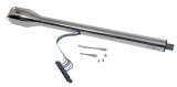 Steering Column - Direct Fit - Tilt - 2 in Tube - 33 in Length - Hazard / Turn Signal - Stainless - Polished - Ford Falcon / Mercury Comet 1960-65 - Each thumbnail 1