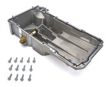 Engine Oil Pan - Rear Sump - 4.5 in Deep - Hardware / Gasket - Aluminum - Natural - GM LS-Series - Each thumbnail 1