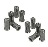 Nut - 3/8-16 in Thread - Titanium - Natural - Quick Change Gear Cover - Set of 10 thumbnail 1