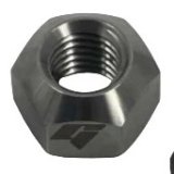 Lug Nut - 5/8-11 in Right Hand Thread - 1 in Hex Head - Single 45 Degree Seat - Open End - Titanium - Natural - Each thumbnail 1