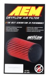 AEM 3.25 in DRY Flow Short Neck 9 in Element Filter thumbnail 9