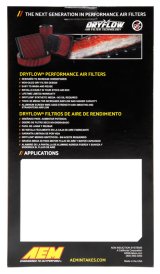AEM 17-20 Subaru BRZ 2.0L DryFlow Air Filter thumbnail 9