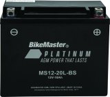 BikeMaster AGM Battery - MS12-20L-BS thumbnail 2