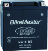 BikeMaster TruGel Battery - MG16-BS thumbnail 1