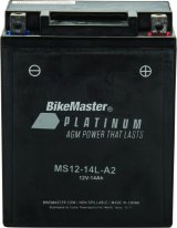 BikeMaster AGM Battery - MS12-14L-A2 thumbnail 2