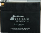 BikeMaster AGM Battery - MS12-4B-BS thumbnail 1
