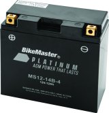BikeMaster AGM Battery - MS12-14B-4 thumbnail 2