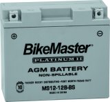 BikeMaster AGM Battery - MS12-12B-BS thumbnail 2