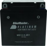 BikeMaster AGM Battery - MS12-9-4B1 thumbnail 1