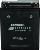 BikeMaster AGM Battery - MS12-12AL-A thumbnail 2