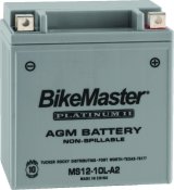 BikeMaster AGM Battery - MS12-10L-A2 thumbnail 1