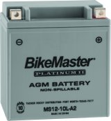 BikeMaster AGM Battery - MS12-10L-A2 thumbnail 2