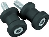 BikeMaster Alum Spool Kit H/D - 8mm - Black thumbnail 1