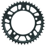 BikeMaster Suzuki Rear Steel Sprocket 525 43T - Black thumbnail 3