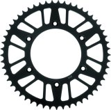 BikeMaster Honda Rear Steel Sprocket 520 52T - Black thumbnail 3