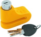 Bully Lock Disc Lock 5.5mm - Yellow thumbnail 1