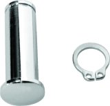 Bikers Choice 99-Up Big Twin 98-03 XL Except 08 Up FLH FLT Chrome Brake Pivot Pin & Clip thumbnail 1