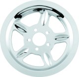 Bikers Choice 04-22 XL Chrome Belt Drive Pulley Cover thumbnail 1