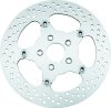 Bikers Choice 00-17 Big Twin 11.5 Inch Polished Front Stainless Mirror Fltg Rotor Repl H-D 44156-00 thumbnail 2