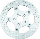 Bikers Choice 00-17 Big Twin 11.5 Inch Polished Front Stainless Mirror Fltg Rotor Repl H-D 44156-00 thumbnail 3