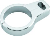 Bikers Choice Chrome 1.25 Inch Dual Throttle Cable Clamp Universal Custom thumbnail 1