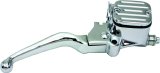 Bikers Choice Chrome 96-07 FL 96-10 ST Dyna 96-03 XL 11/16 Bore Chopped Handlebar Master Cylinder thumbnail 1