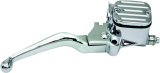 Bikers Choice Chrome 96-07 FL 96-10 ST Dyna 96-03 XL 11/16 Bore Chopped Handlebar Master Cylinder thumbnail 2