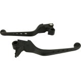 Bikers Choice 96-16 Big Twin W/ Cable Clutch 96-03 XL O-Series 5 Holed Lever Set Black thumbnail 2