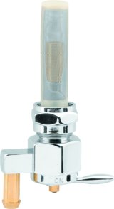 Bikers Choice Chrome Hex Petcock 22MM Down Outlet thumbnail 1