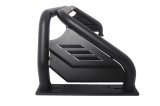 Dee Zee Louvered Sport Bars DZ 960050B Headache Racks and Window Guards, Bar, Steel, Black Powdercoat, Chevrolet, Ford, GMC, for Nissan, Toyota, Each thumbnail 1