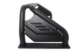 Dee Zee Louvered Sport Bars DZ 960050B Headache Racks and Window Guards, Bar, Steel, Black Powdercoat, Chevrolet, Ford, GMC, for Nissan, Toyota, Each thumbnail 2