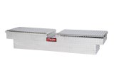 Deezee Universal Tool Box - Red Crossover - Double BT Alum Mid Size thumbnail 1