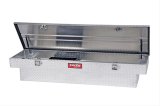 Deezee Universal Tool Box - Red Crossover - Single Lid BT Alum Full Size thumbnail 2