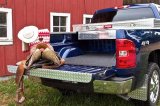 Deezee Universal Tool Box - Red Crossover - Single Lid BT Alum Full Size thumbnail 6
