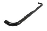 Dee Zee UltraBlack Round Side Step Bars DZ 372521 Nerf and Bars, Bars, Steel, Black Powdercoated, 3.00 in. Diameter, Chevy, GMC, Pair thumbnail 5