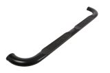Deezee 14-19 Chevrolet Silverado Tubes - 4In Oval Black Steel CrewCab thumbnail 4