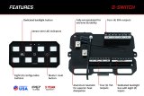 Diode Dynamics 18-25 Subaru Crosstrek D-Switch Hub Mounting Kit thumbnail 5
