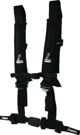 DragonFire Racing Harness H-Style- 4-Point- EZ-Adjust- 2in Buckle- Black thumbnail 1