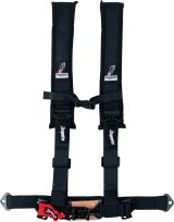 DragonFire Racing Harness- H-Style- 4-Point- 2in Buckle- Black thumbnail 3