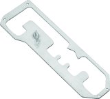 DragonFire Racing 19-25 Honda Talon Shifter Plate - Stainless Steel thumbnail 1