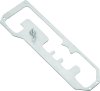DragonFire Racing 19-25 Honda Talon Shifter Plate - Stainless Steel thumbnail 4