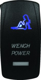 DragonFire Racing Lighted Switch Wench Power Blue thumbnail 1