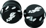 DragonFire Racing Billet Tube Endcap 1.5 in . - Black Anodized thumbnail 1